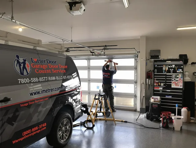 North Port Garage Door Repair team performing same-day garage door repair in North Port